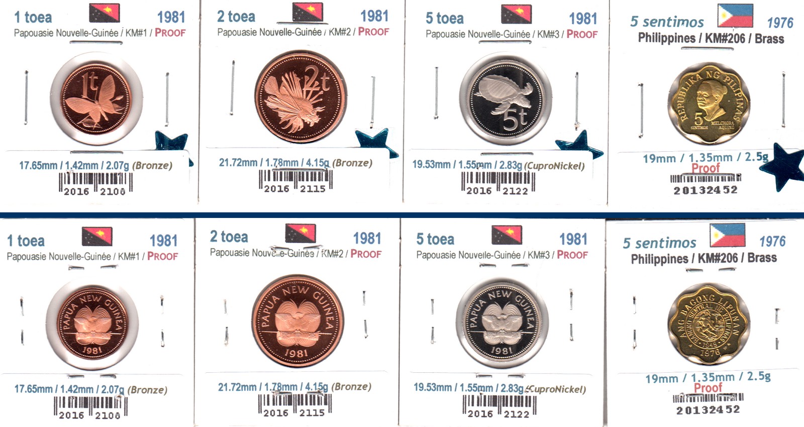 À Vendre - Lot 4 pièces du Monde Proof (2019-10)à.jpg