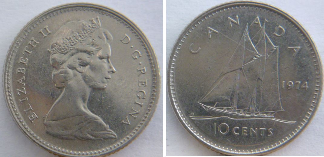 10 Cents 1974- Double elizabeth-Coin désaligné-1.JPG