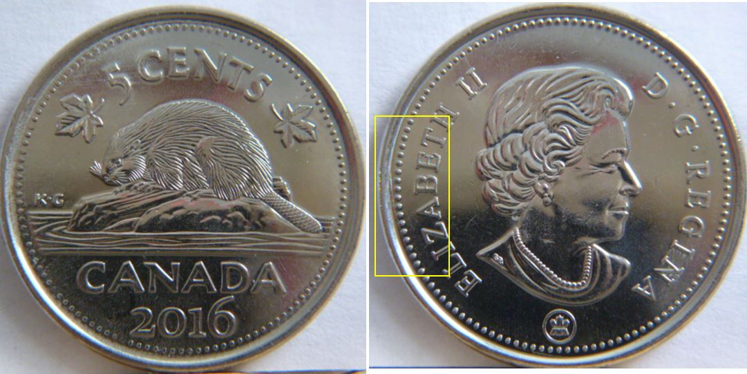 5 Cents 2016-Dommage du coin au dessus de izabe-1.JPG