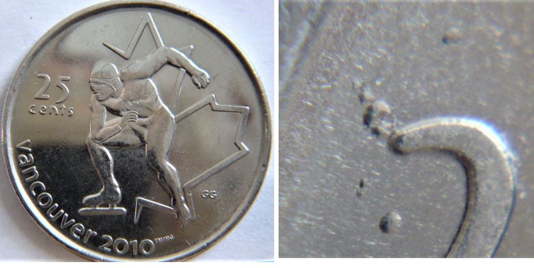 25 Cents 2009 Patinage de vitesse - Accumulation avers et revers -1.JPG