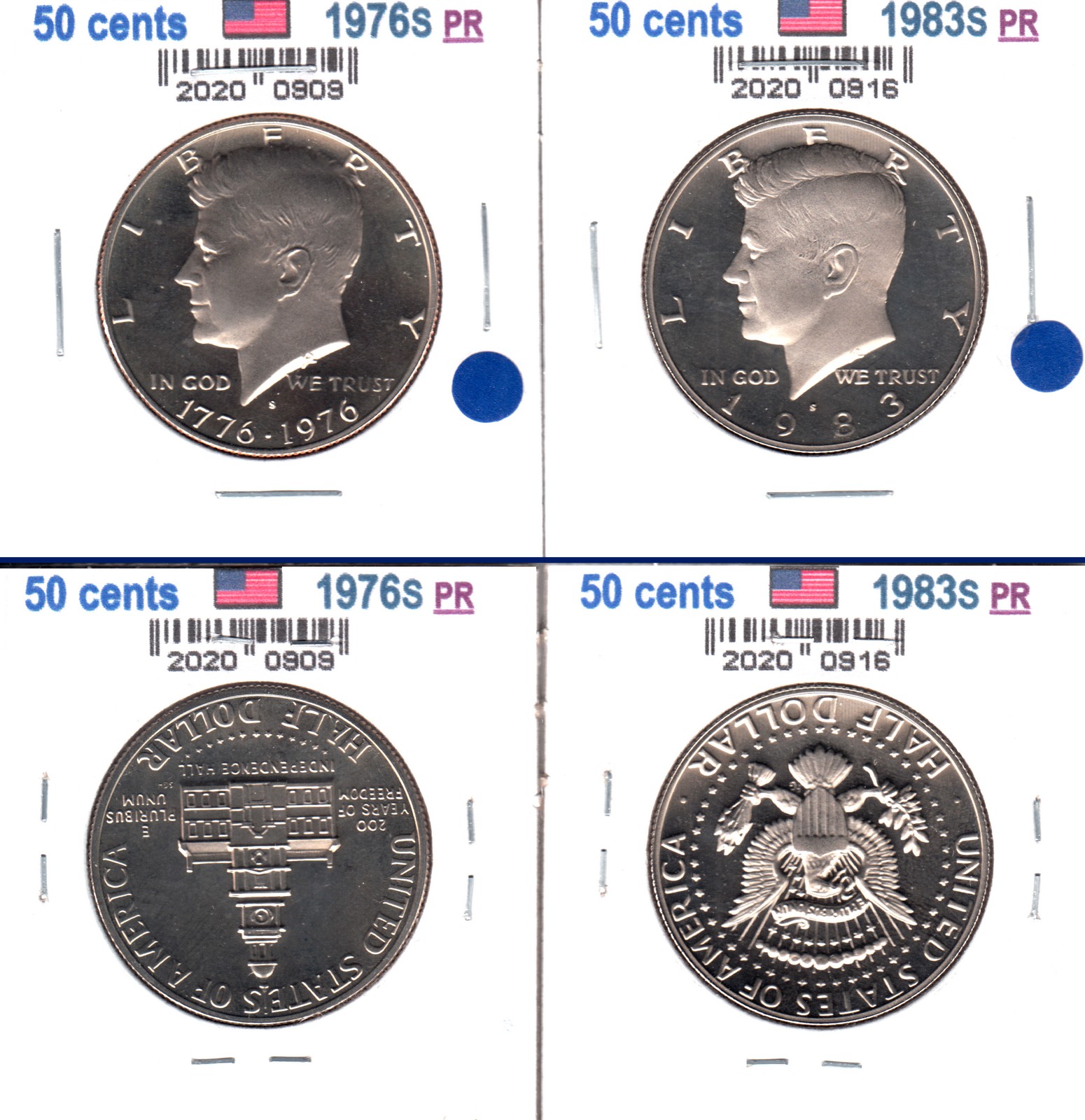 À Vendre - Lot 2 x USA 50c PR.jpg
