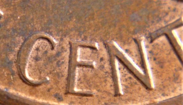 1 Cent 1987-USA-Coin désaligné Avers et double revers-3.JPG