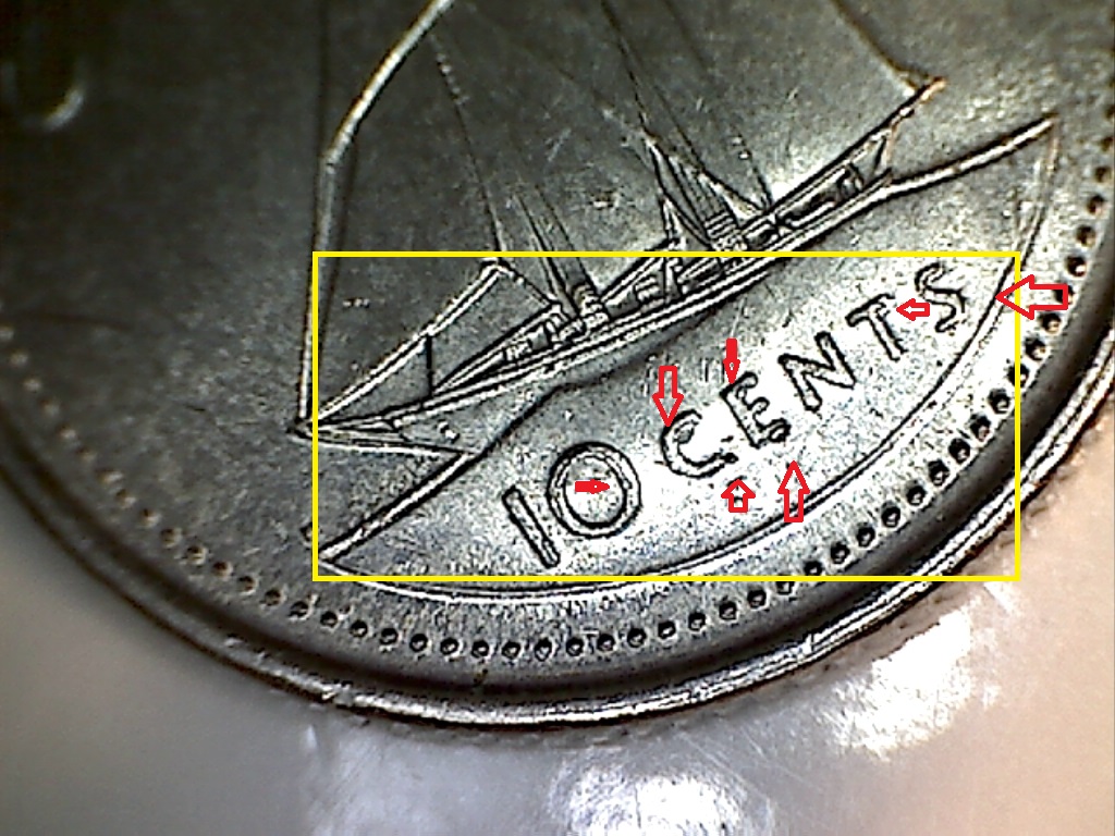 1999 Acc. sur 10 Cents , date et 1er mat B120009C 1 de 2.jpg