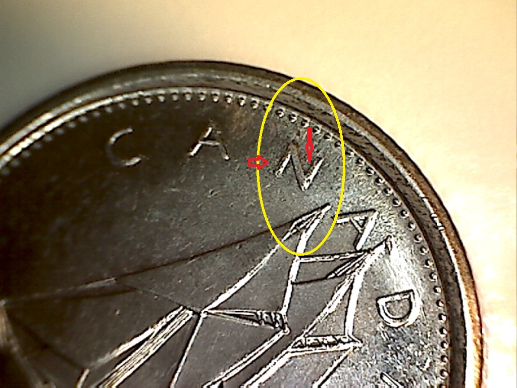 2006 MRC Écl. sur 6, Acc. sur N de CAN., sur 10 CENTS et double perles  B120039B 2 de 4.jpg