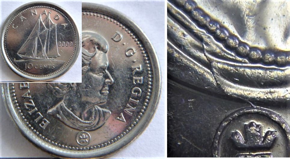 10 Cents 2009-Coin fendillé sur effigie.JPG