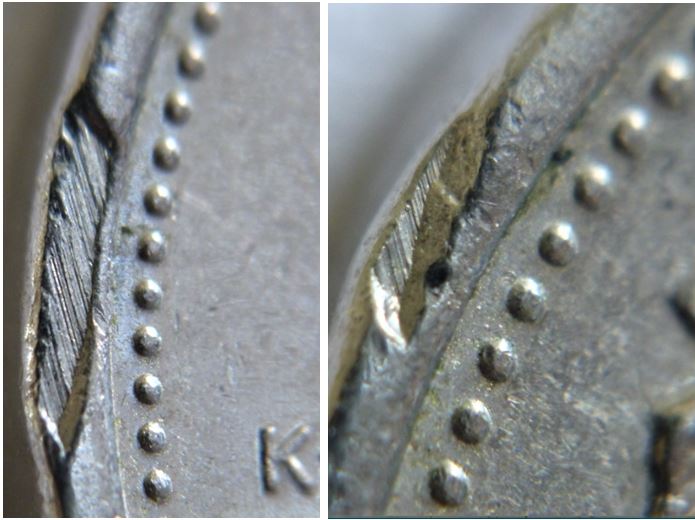 5 Cents 1998-Coin décentré-Listel brisé a plusieur endroit-3.JPG