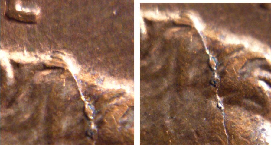 1 Cent 1994-USA-Coin fendillé tête effigie-2.JPG
