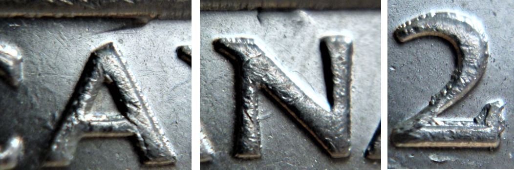 5 Cents 2009-Coin entrechoqué Avers et Revers+Accumulation-6.JPG