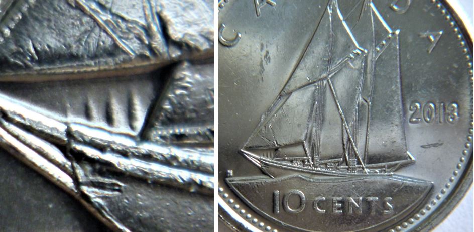 10 Cents 2013-Dommage du coin sous la première voile-1.JPG