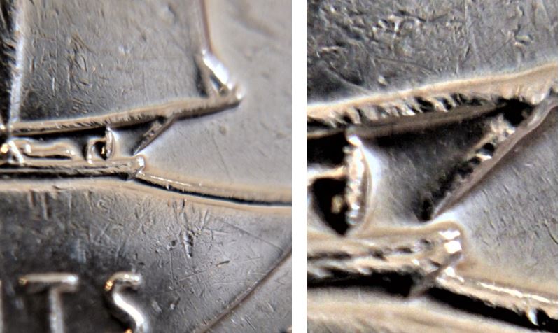 10 Cents 2004-Le cable arrière du voilier est endommagé-2.JPG