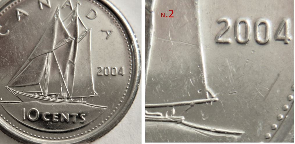 10 Cents 2004-Le cable arrière du voilier est détaché-3.JPG
