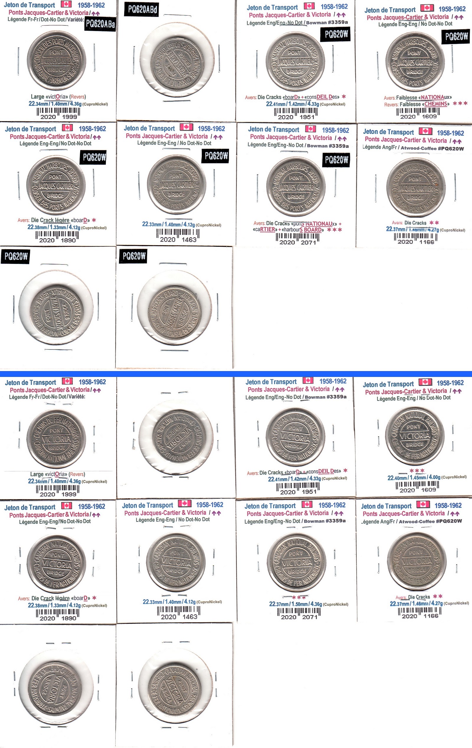 À Vendre - Lot de 10 jetons de Ponts Mtl - No. 2 (2022-02).jpg