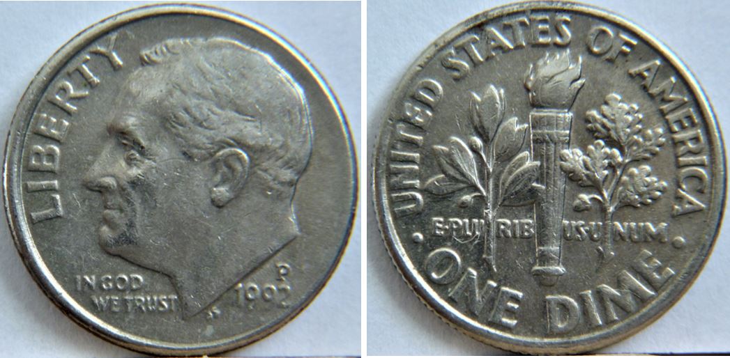 10 Cents 1992p USA-Coin décentré.JPG