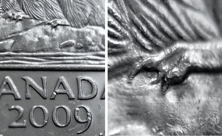 5 Cents 2009-Griffe additionnel.1.JPG