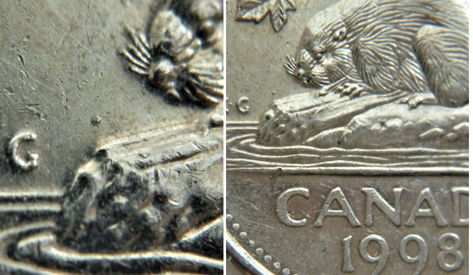 5 Cents 1998-Point devant le castor.JPG