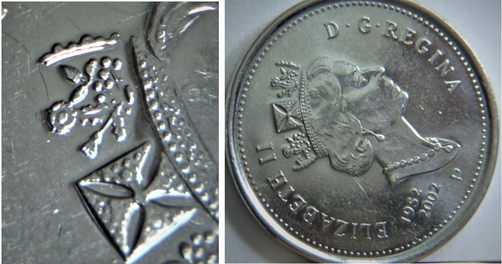 5 Cents 2002-Polissage excessif et double couronne-1.JPG