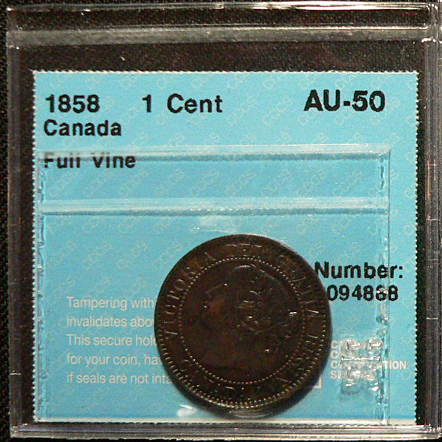 certification 1 cent 1858 AU Full vine.jpg