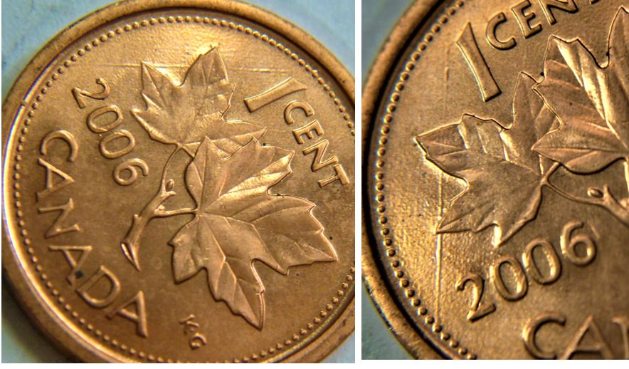 1 Cent 2006-Dommage du coin coté Revers+Point entre 0.0-1.JPG