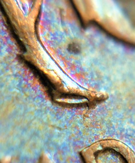 1 Cent 1994-Éclat coin sous A de cAnada et sur la branche-2.JPG