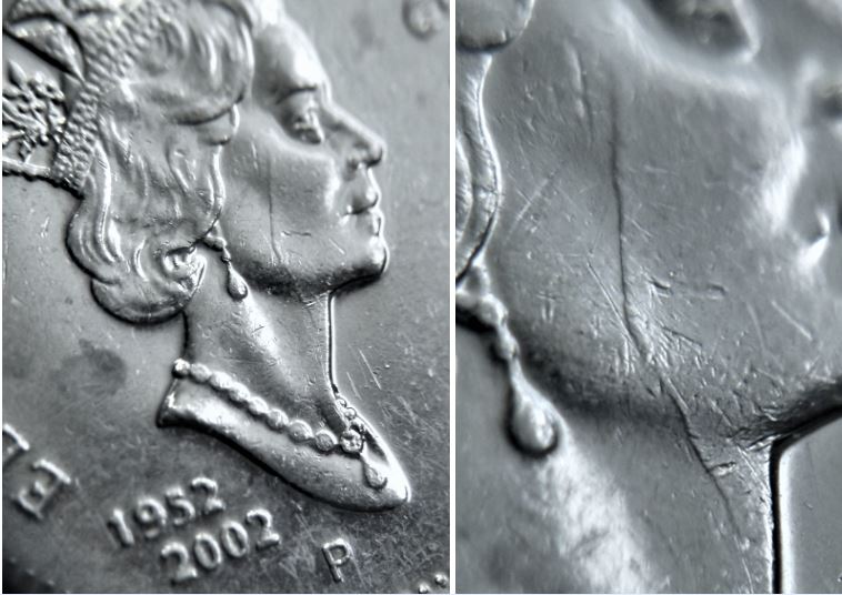 10 Cents 2002p-Coin fendillé sur le visage de effigie-1.JPG