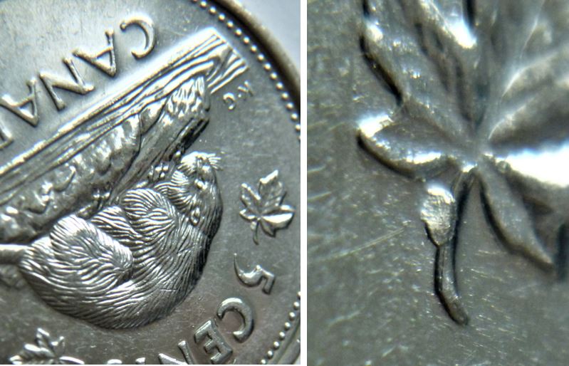 5 Cents 2002-Éclat du coin sur la tige de le feuille gauche-1.JPG