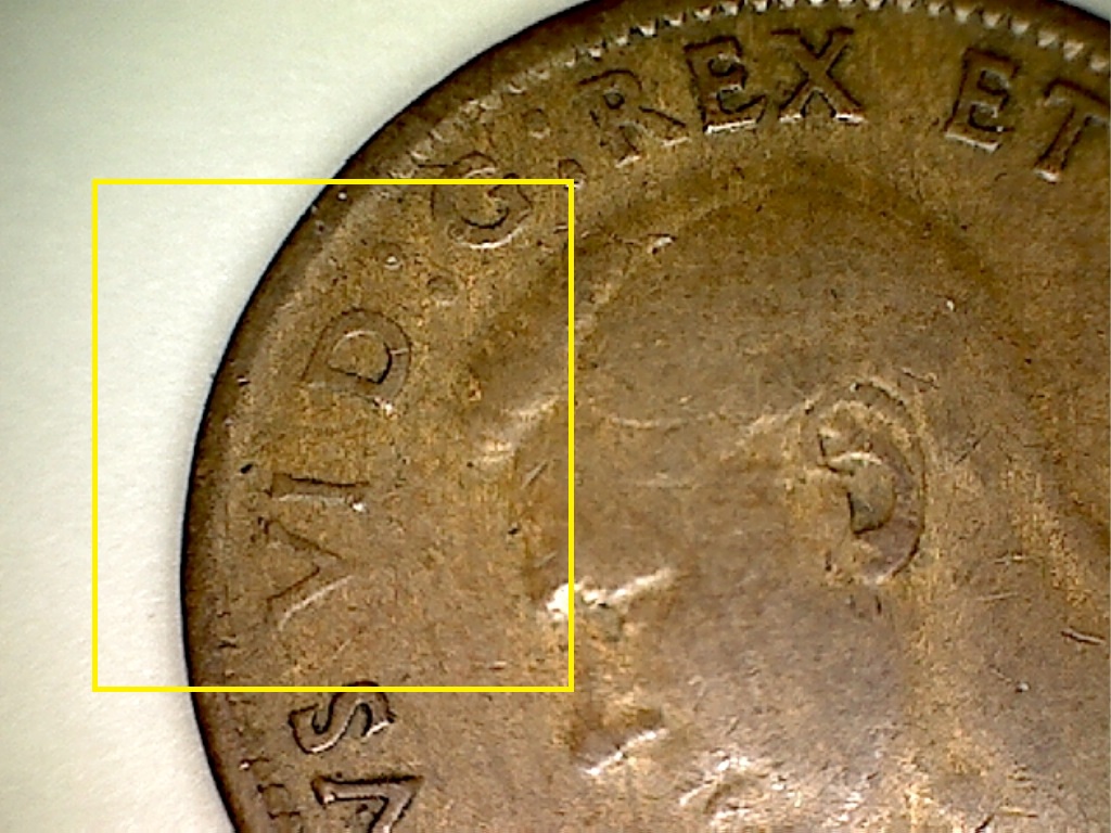 1943 Coin obtu. au revers, frapp. faible CAN. et sur VI JD547 3 de 3.jpg