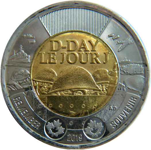 2 Dollar 2019 Jour J-Antenne radio fm sur le casque-Coin fendillé-1.png