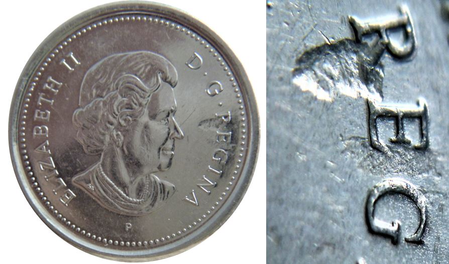 10 Cents 2005-Frappe a travers sur RE de REgine-,2.JPG