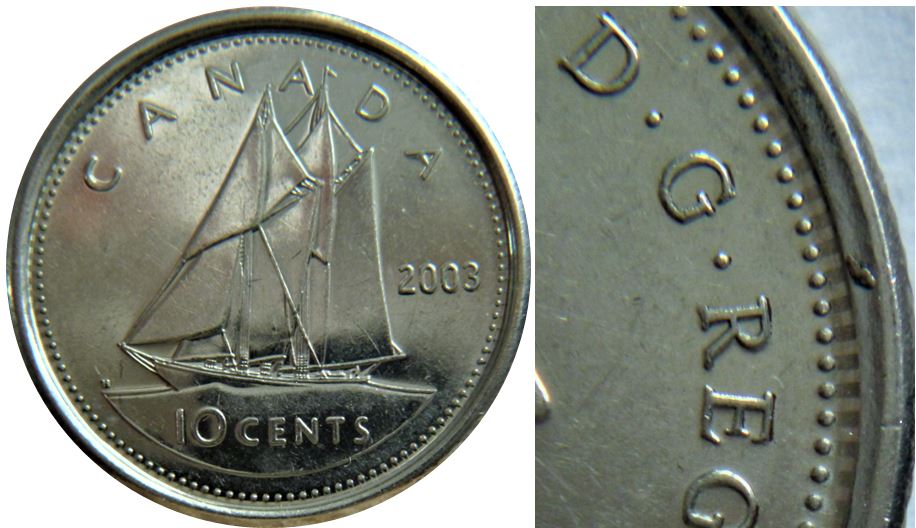 10 Cents 2003p-Éclat coin sur le listel coté avers-1.JPG