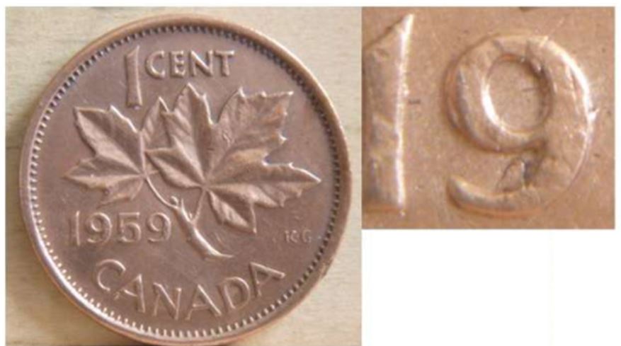 1 Cent - 1959 - Défaut flan sur la date-1.JPG