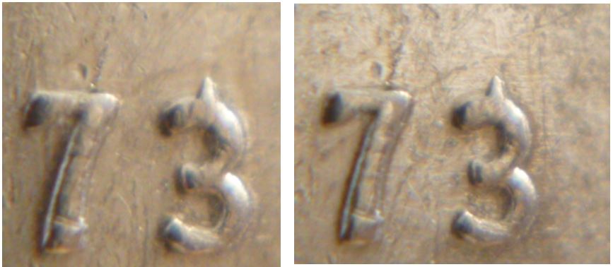 10 Cents 1973- Éclat sur le 3-2.JPG