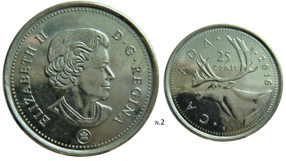 25 Cents 2016-Accumulation au menton de effigie-4.JPG