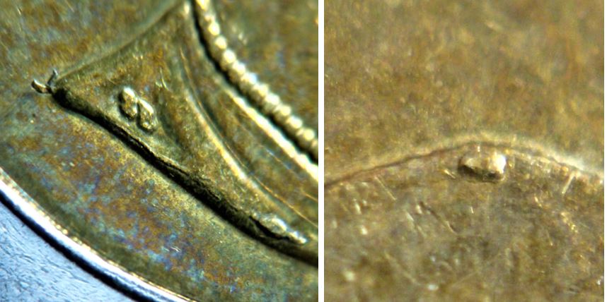 2 Dollars 2016-Coin fendillé a la  bas de effigie-éclat sur la montagne-3.JPG