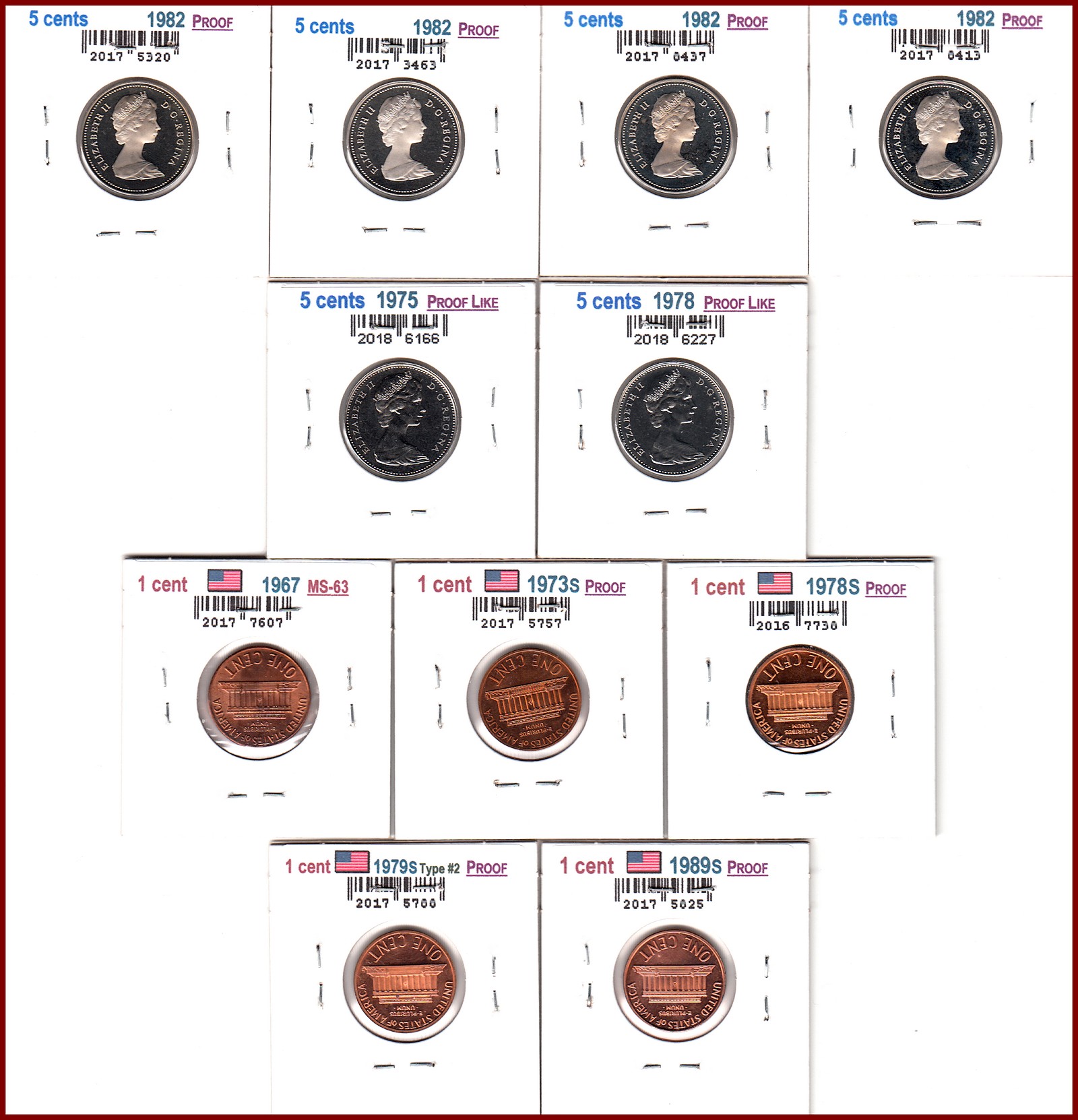 À Vendre - Lot 11 Pièces PL-PR - Avers.jpg