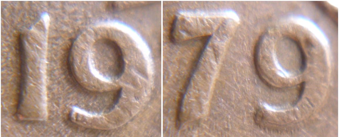 1 Cent - 1979- Double 979 + entrechoqué-3.JPG