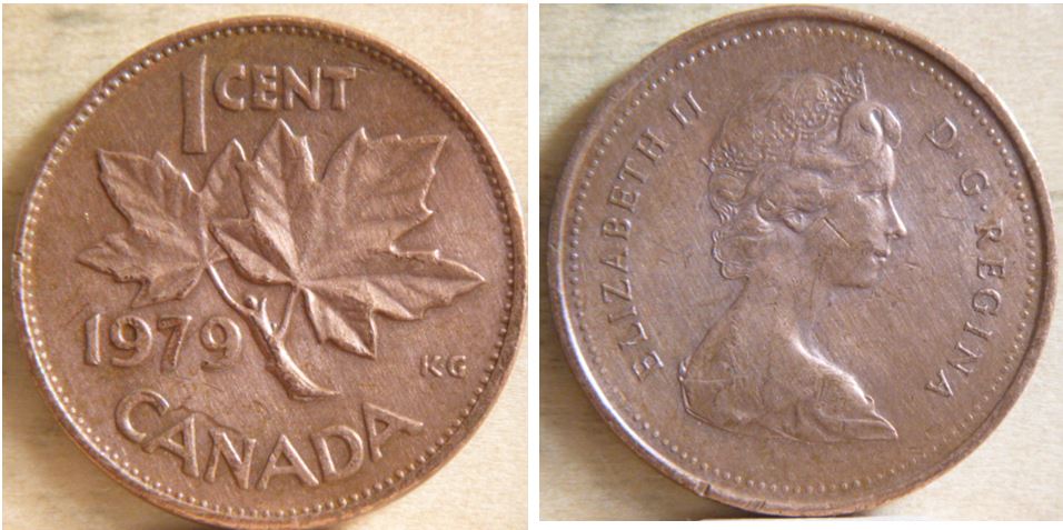 1 Cent 1979 - Double 1979 -la feuille +une fleur -1.JPG