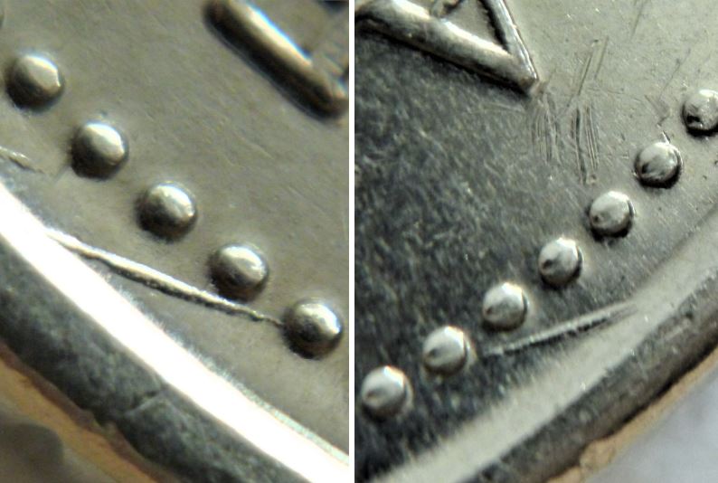 25 Cents 2006-Dommage du coin coté Avers-2.JPG