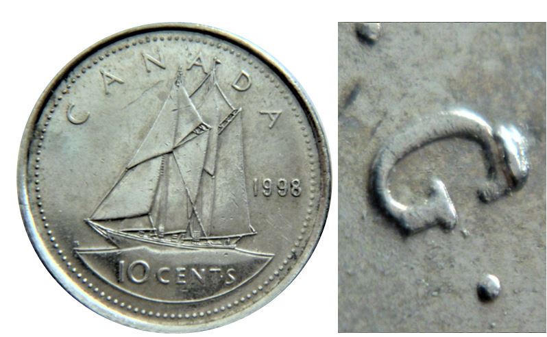 10 Cents 1998-Éclat coin sur G de  d.G-1.JPG