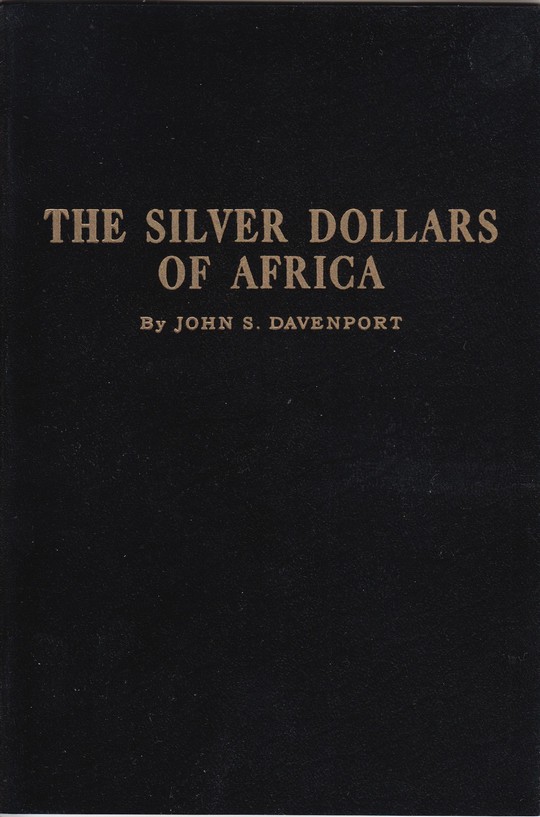 À Vendre - Livre The Silver Dollars of Africa (John S. Davenport - 1959) - 1.jpg