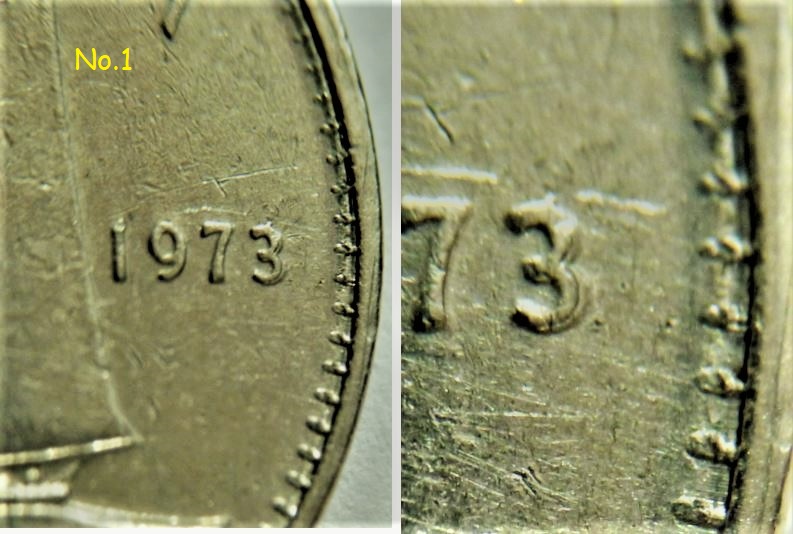 10 Cents 1973-Double 3 et accumulation sur les denticules-1.JPG