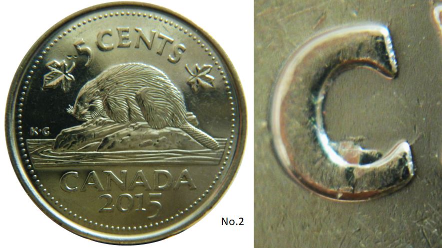 5 Cents 2015-Éclat coin CS de CentS-No.2,.JPG