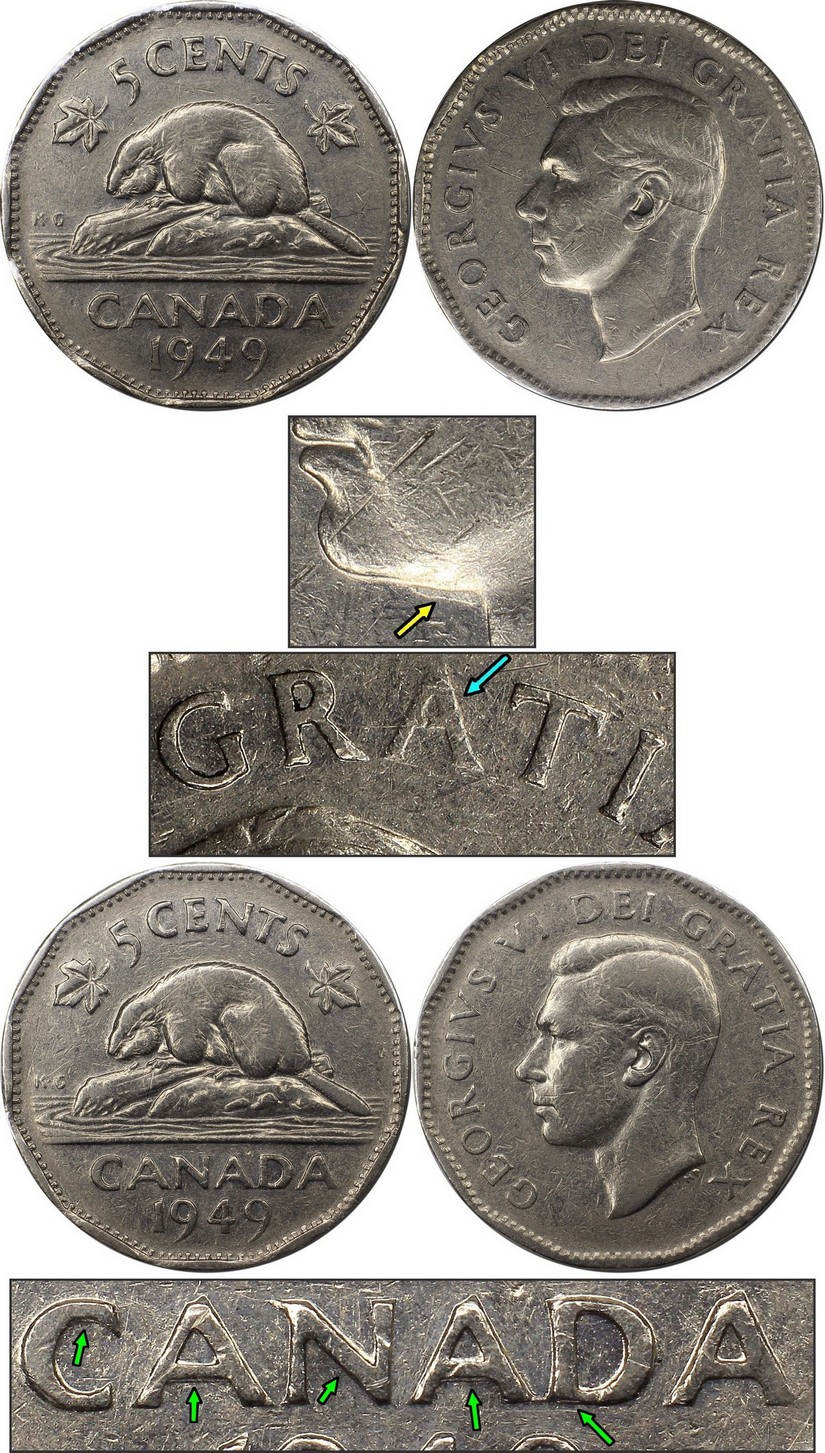 À Vendre - Lot 2 x 5c 1949 (20172237 - 2244).jpg