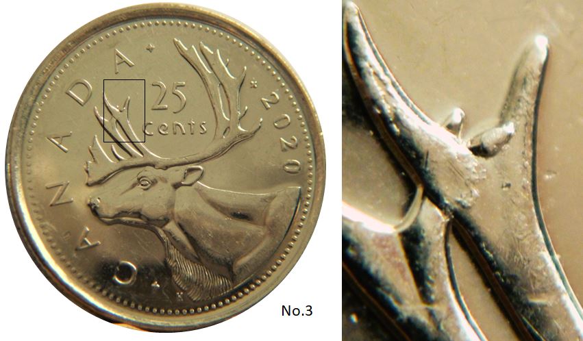 25 Cents 2020-Éclat coin entre les bois avent du caribou-No.3.JPG