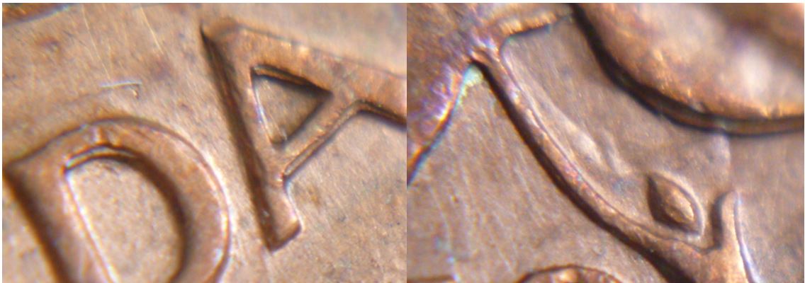 1 Cent 1952-Double revers coin décalé+ Entrechoqué-4.JPG