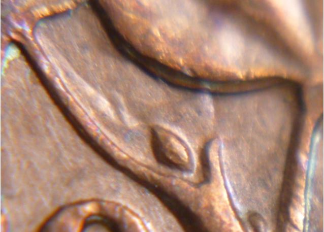 1 Cent 1952-Double revers coin décalé+ Entrechoqué-5.JPG