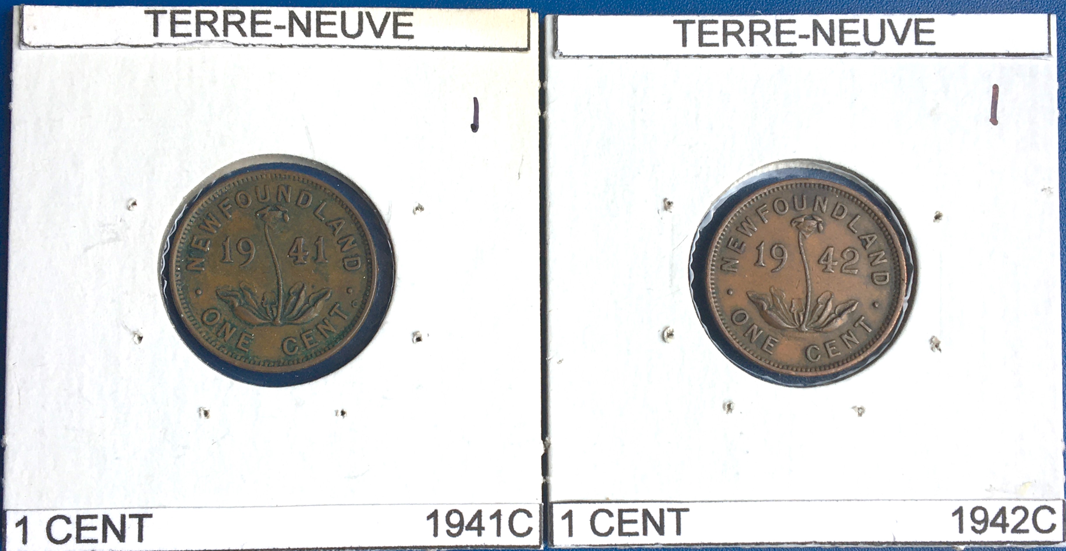 1 cent 1941 et 1942.JPG