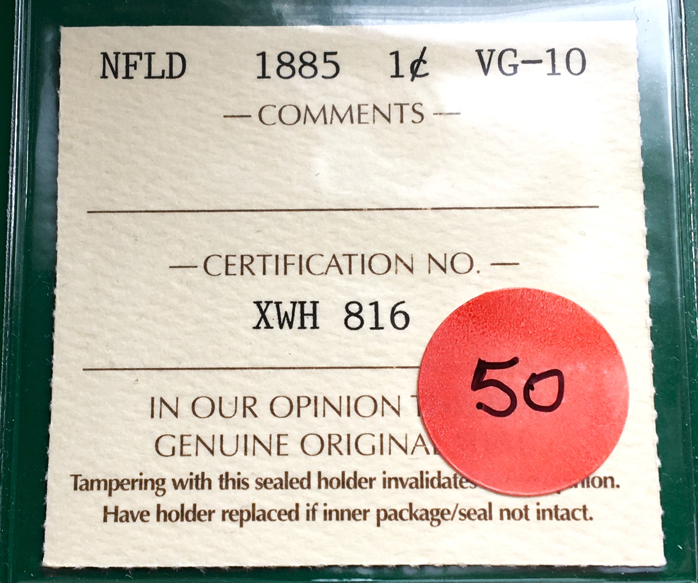 1 cent 1885 certification.JPG