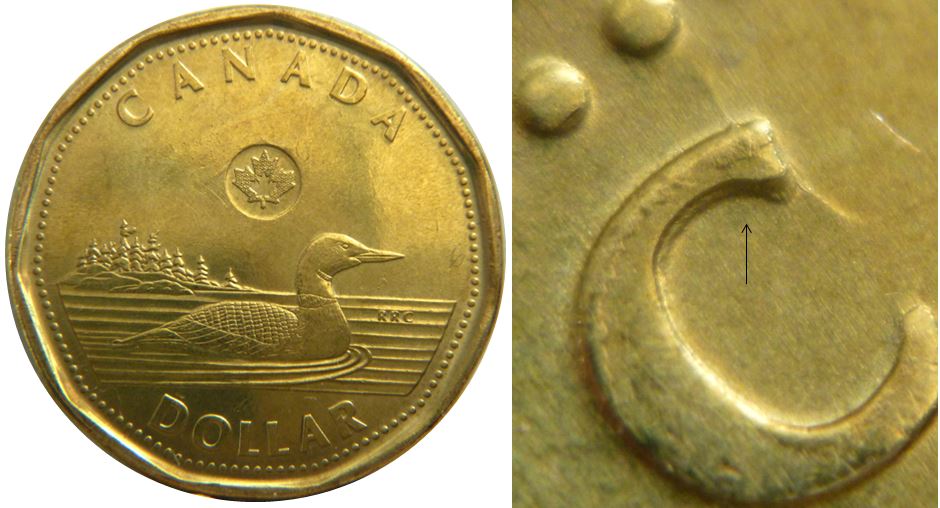 1 Dollar 2022-Éclat sur R dans G de ReGina-Double C de Canada-3.JPG
