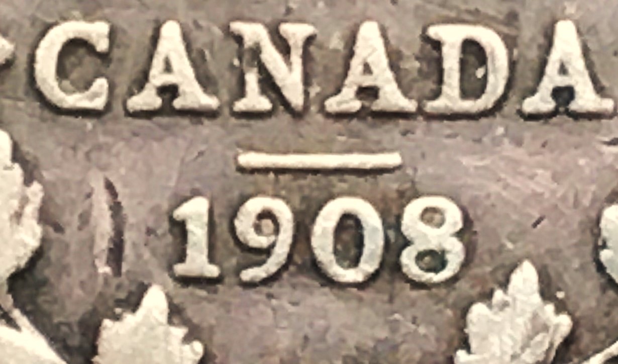 5 cents 1908 large 8 revers détails.JPG