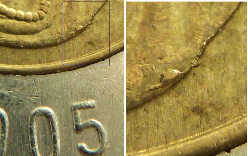 2 Dollars 2005-Éclat coin à la bas de effigie-1,.JPG